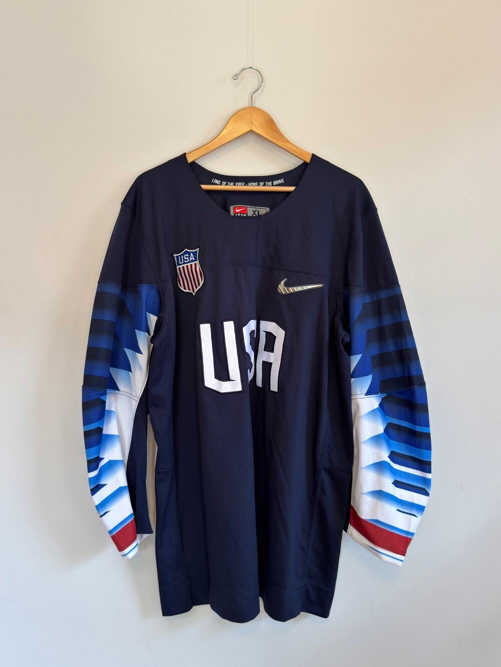 Nike  Jersey 2018 U.S. Olympic Women's Ice Hockey Team Size XL